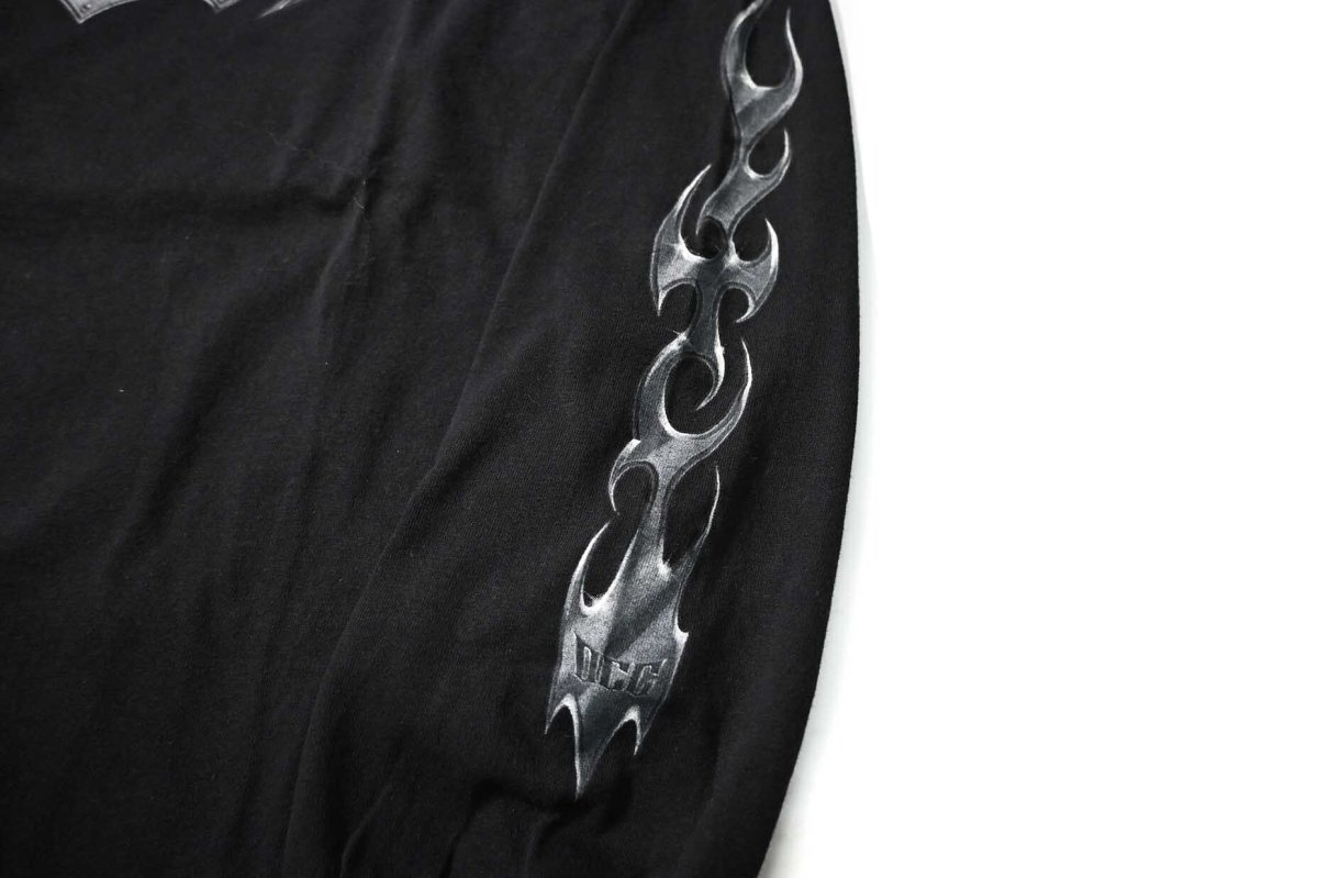 画像4: 00s Used Orange County Choppers L/S Print Tee (4)