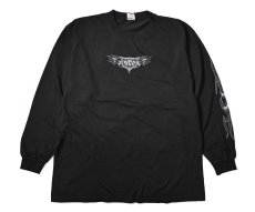 画像1: 00s Used Orange County Choppers L/S Print Tee (1)