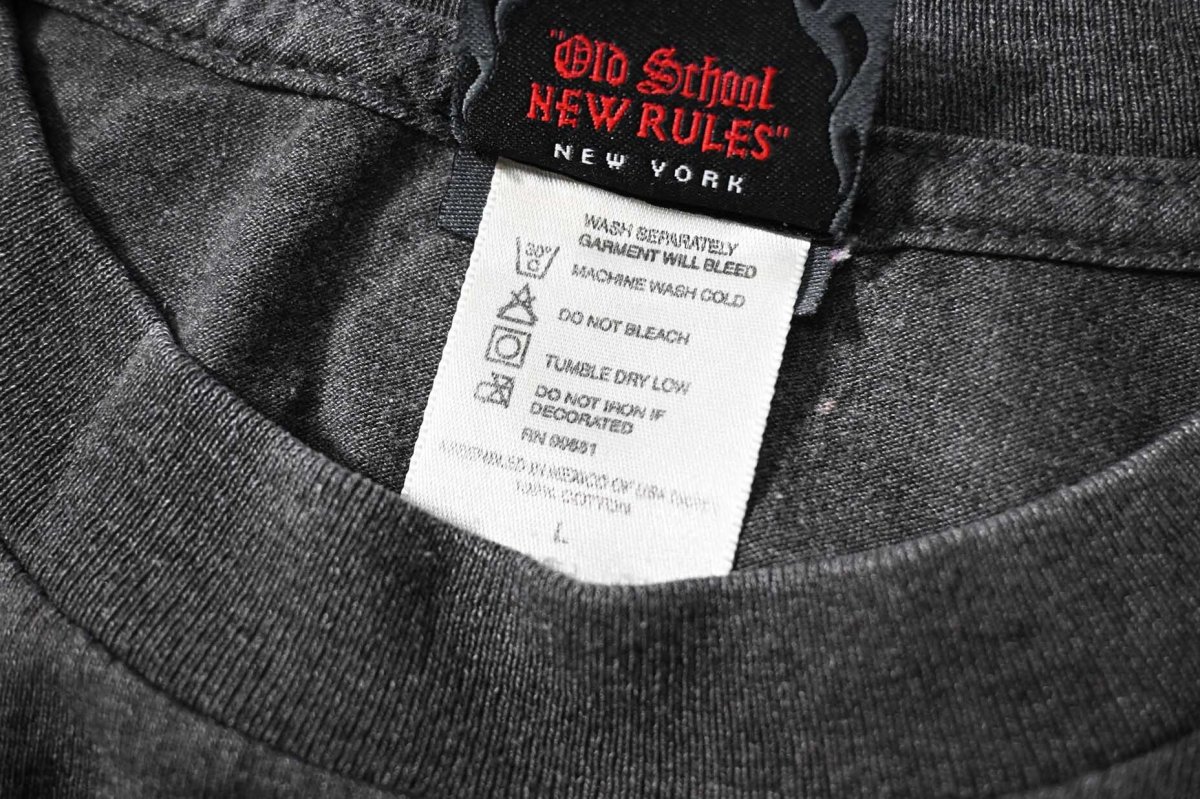 画像6: 00s Used Orange County Choppers L/S Print Tee (6)