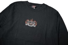 画像2: 00s Used Orange County Choppers L/S Print Tee (2)