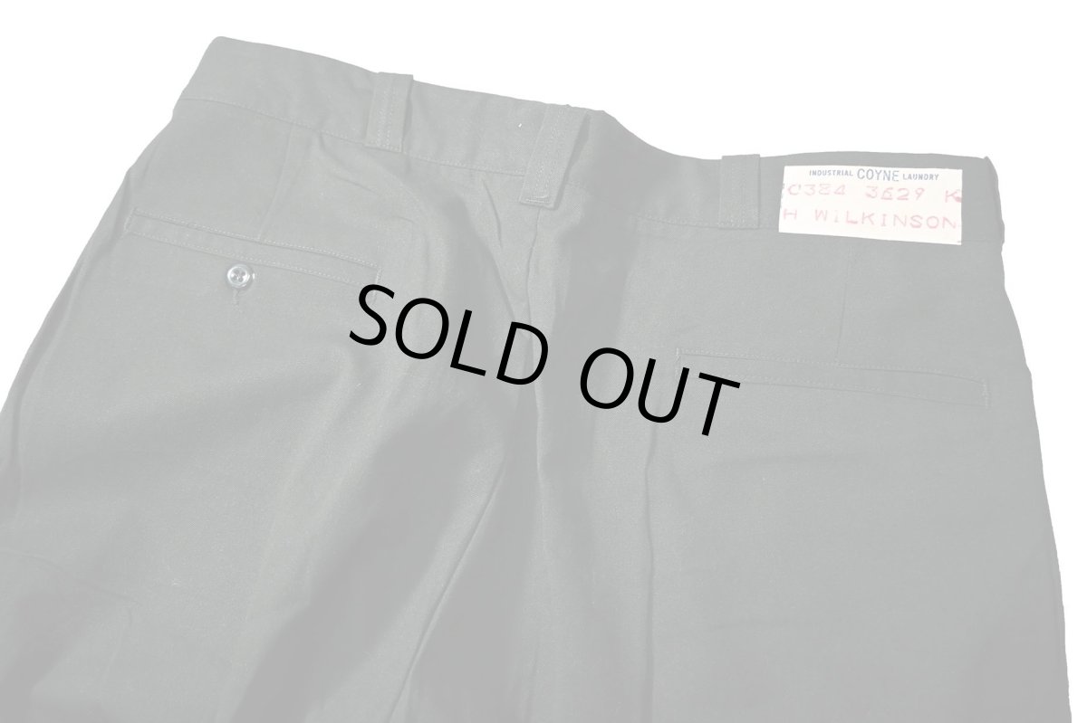 画像5: 60-70s Deadstock Industrial Coyne Laundry Work Pants Green (5)