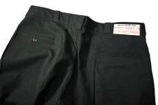 画像5: 60-70s Deadstock Industrial Coyne Laundry Work Pants Green (5)