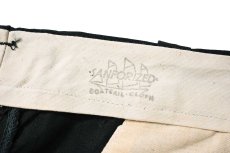 画像9: 60-70s Deadstock Industrial Coyne Laundry Work Pants Green (9)