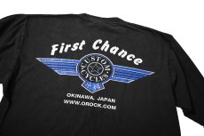 画像6: 90s Used First Chance Custom Cycles Okinawa L/S Print Tee (6)