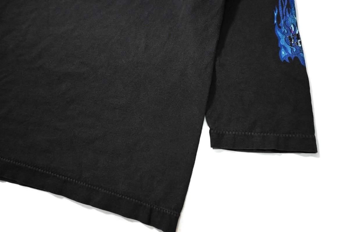 画像3: 90s Used First Chance Custom Cycles Okinawa L/S Print Tee (3)