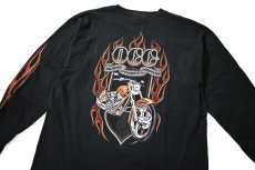 画像7: 00s Used Orange County Choppers L/S Print Tee (7)