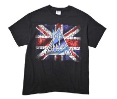 画像1: 00s Used Def Leppard Print Tee (1)