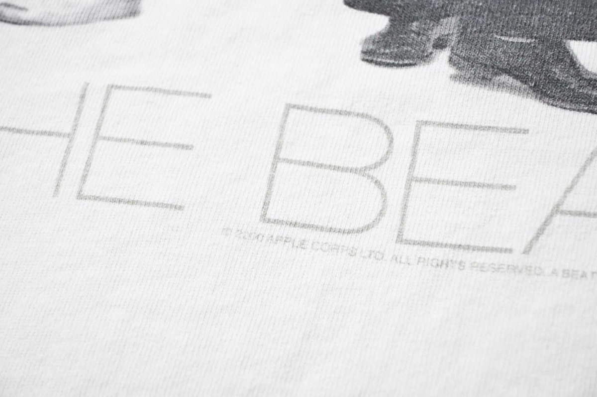 画像3: 00s Used The Beatles Print Tee (3)