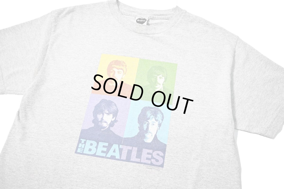画像2: 00s Used The Beatles Print Tee (2)