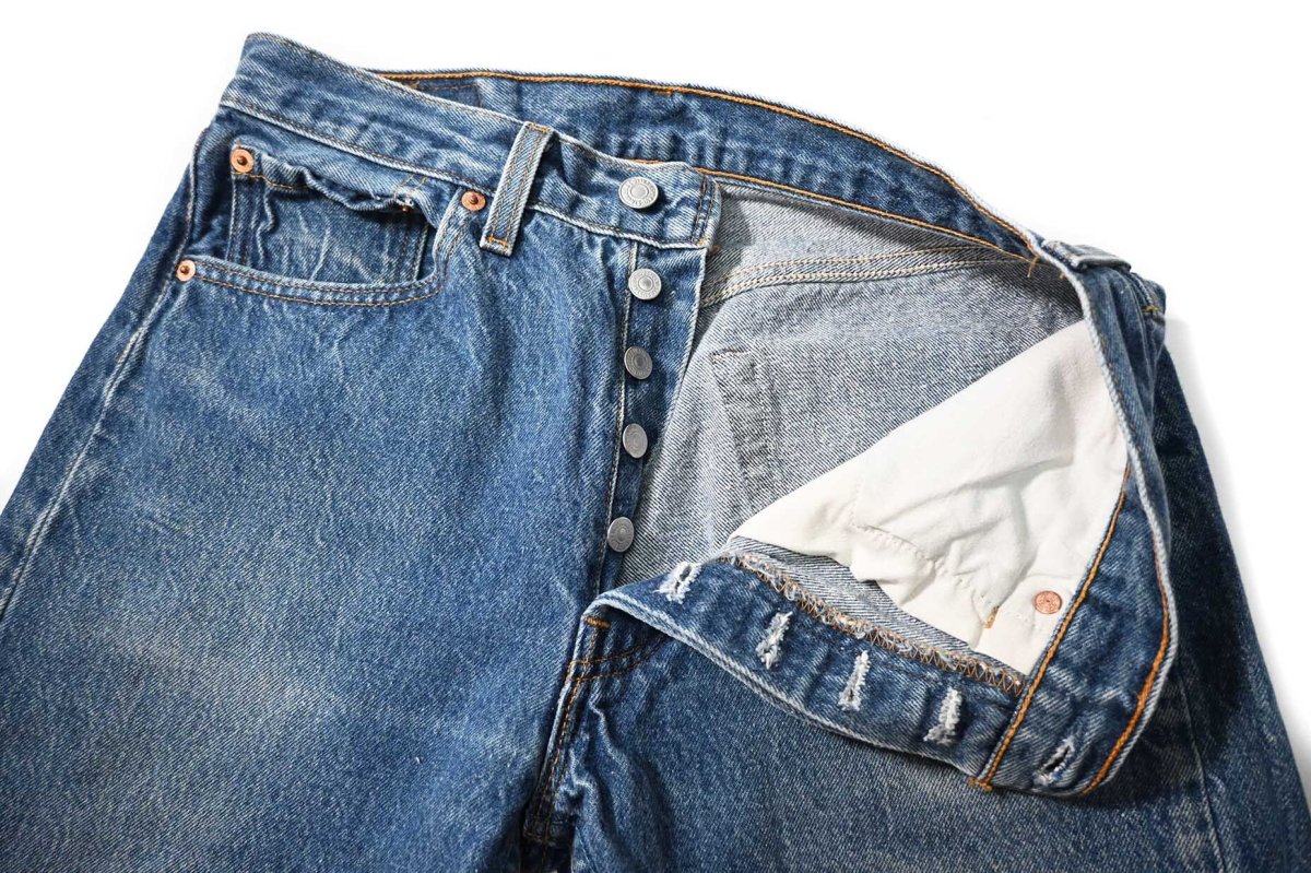 画像6: 96' Used Levi's 501 Denim Pants made in USA リーバイス (6)