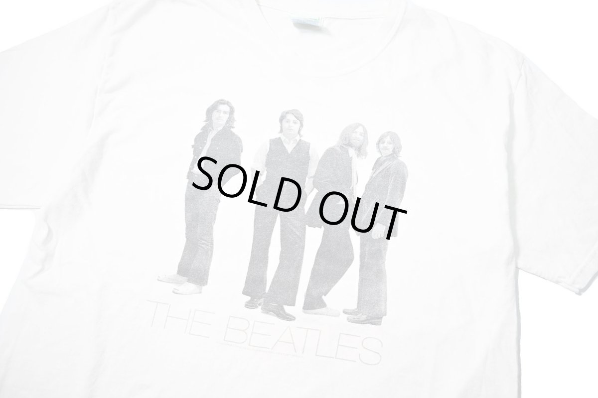 画像2: 00s Used The Beatles Print Tee (2)