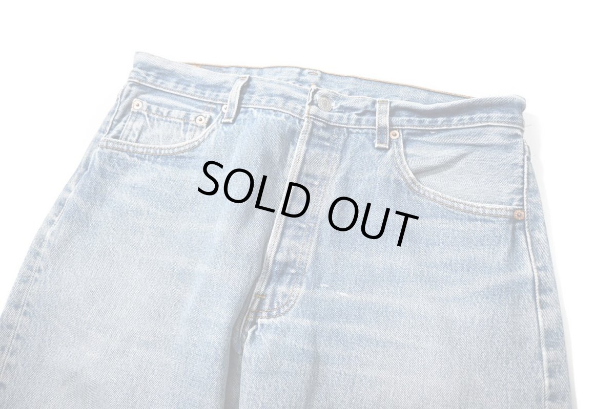 画像2: 95' Used Levi's 501 Denim Pants made in USA リーバイス (2)