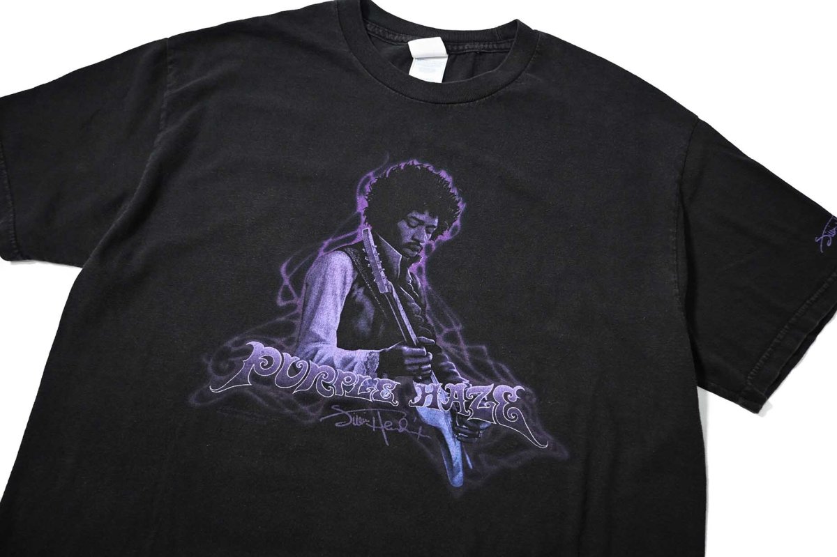画像2: 00s Used Jimi Hendrix Print Tee (2)
