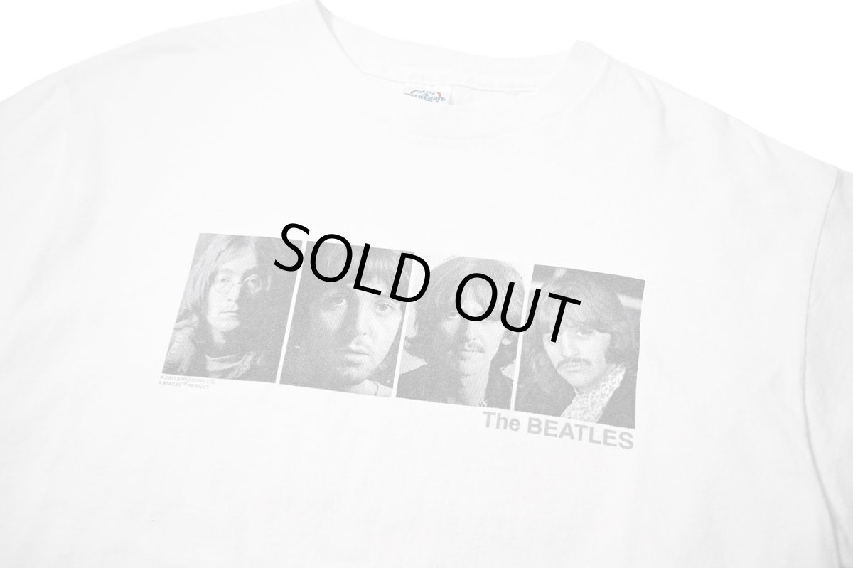 画像2: 00s Used The Beatles Print Tee (2)