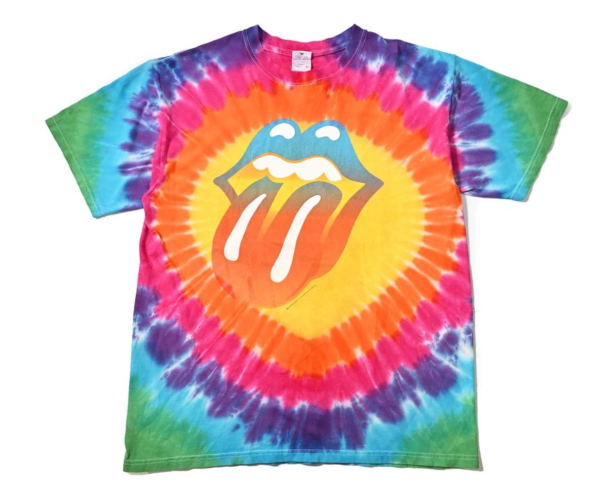 画像1: 00s Used The Rolling Stones Print Tee (1)