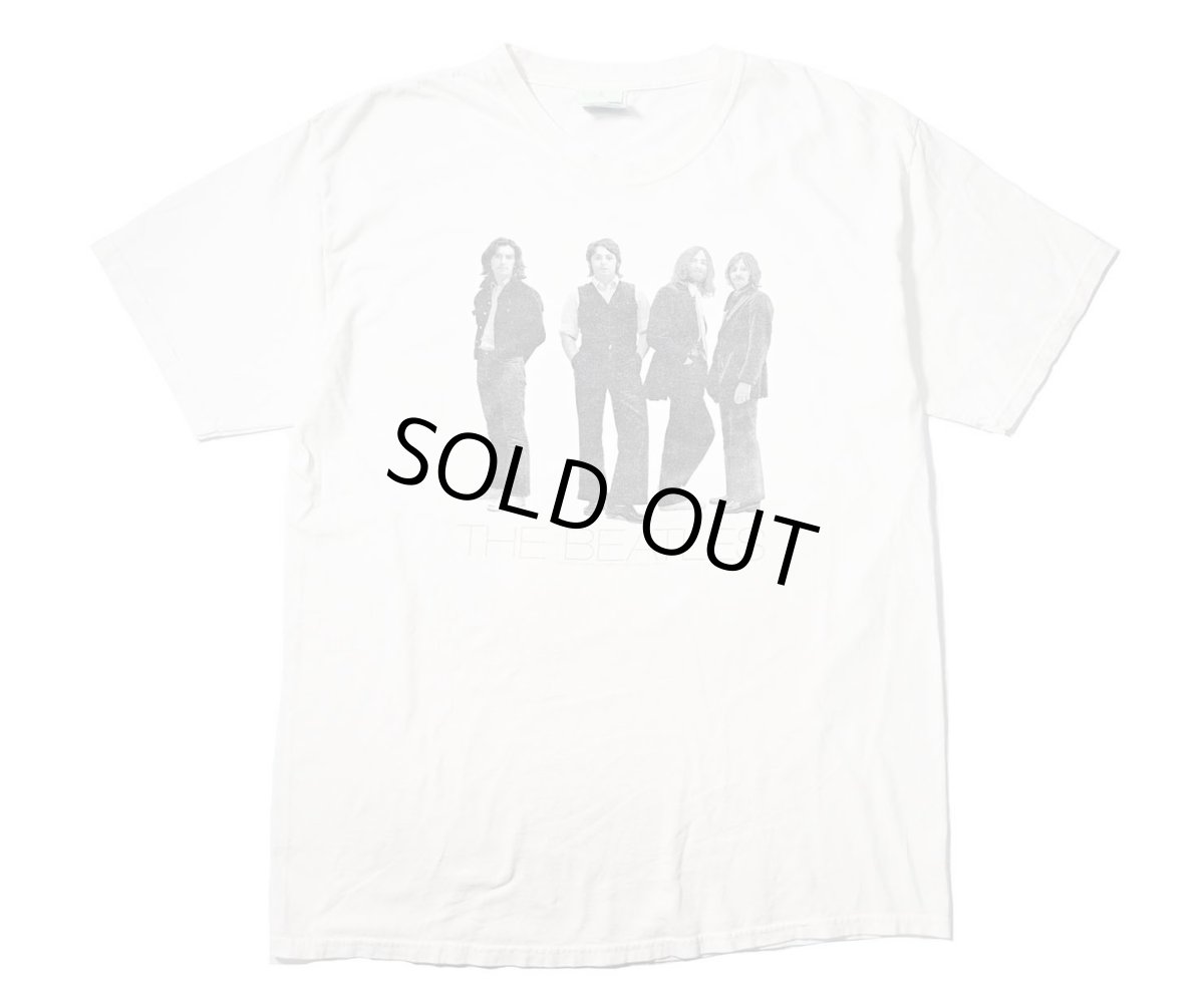 画像1: 00s Used The Beatles Print Tee (1)