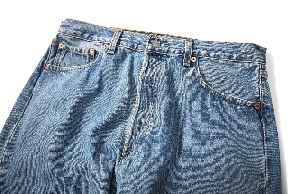 画像2: 98' Used Levi's 501 Denim Pants made in USA リーバイス (2)