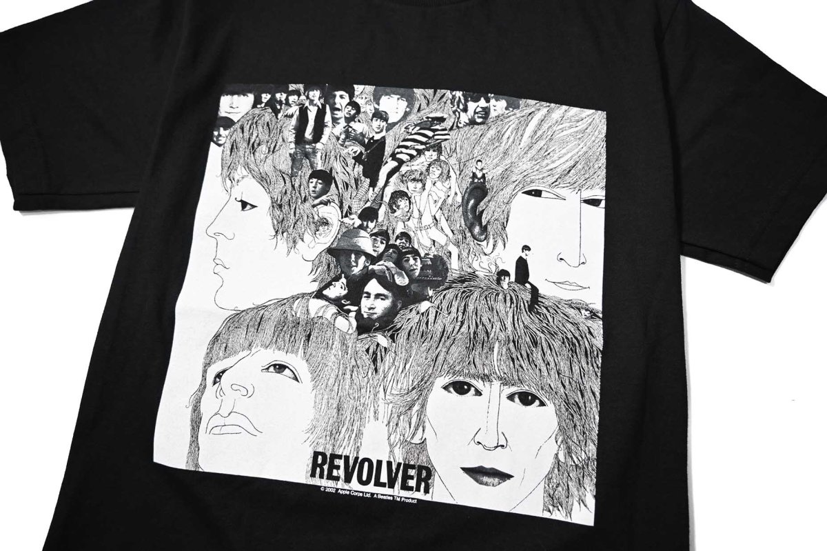 画像2: 00s Used The Beatles Print Tee (2)