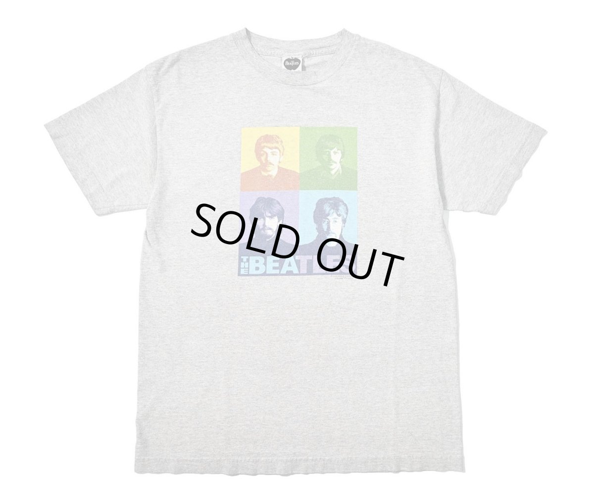 画像1: 00s Used The Beatles Print Tee (1)