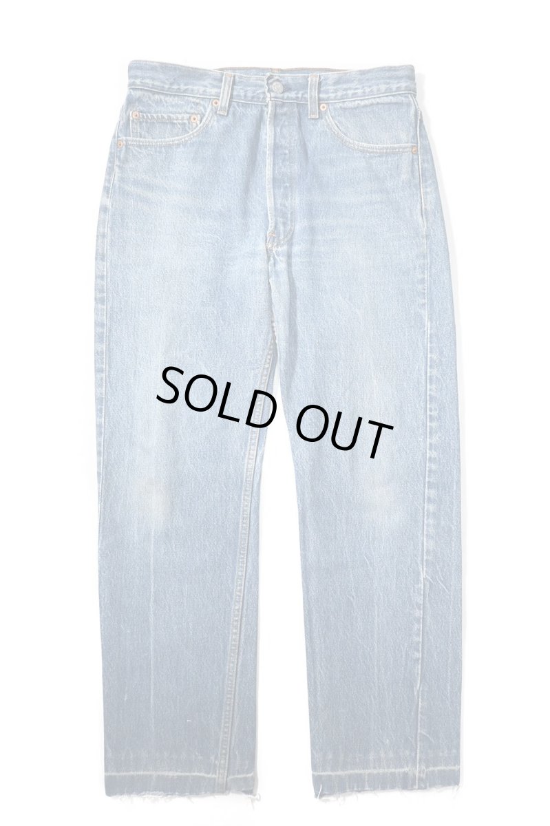 画像1: 92' Used Levi's 501 Denim Pants Cut Off made in USA リーバイス (1)