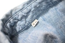 画像4: 60-70s Used Chambray Western Shirt (4)