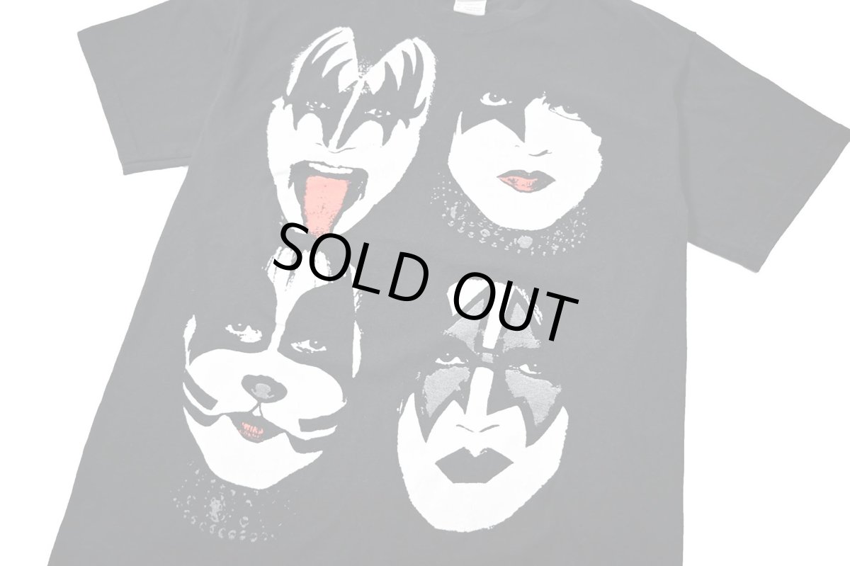 画像2: 00s Used Kiss Print Tee (2)