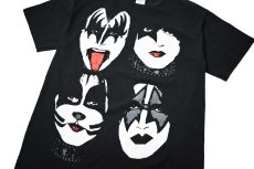 画像2: 00s Used Kiss Print Tee (2)