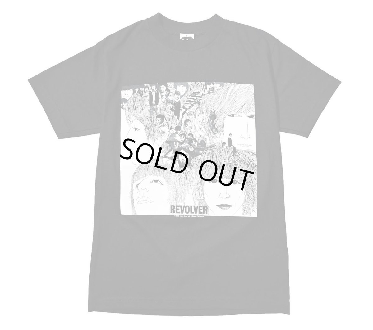 画像1: 00s Used The Beatles Print Tee (1)