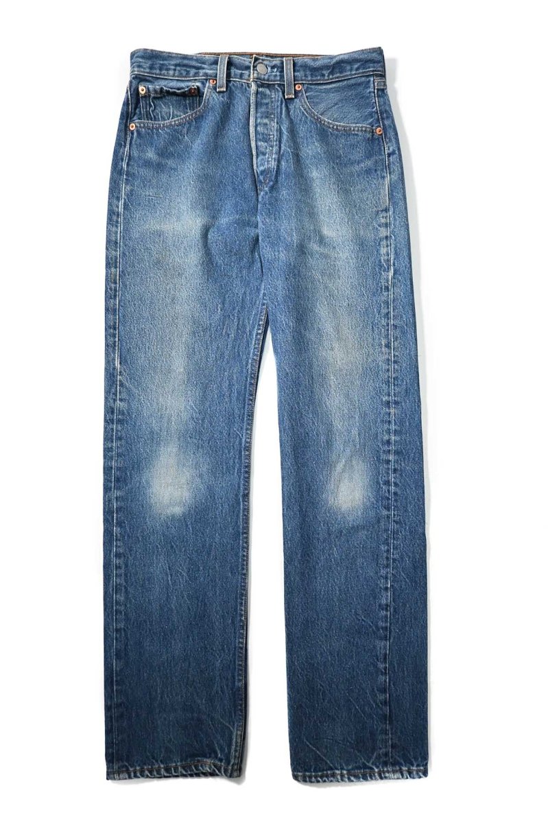 画像1: 96' Used Levi's 501 Denim Pants made in USA リーバイス (1)
