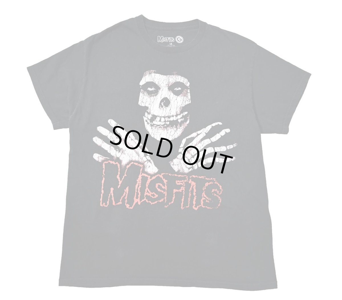 画像1: Used Misfits Print Tee (1)