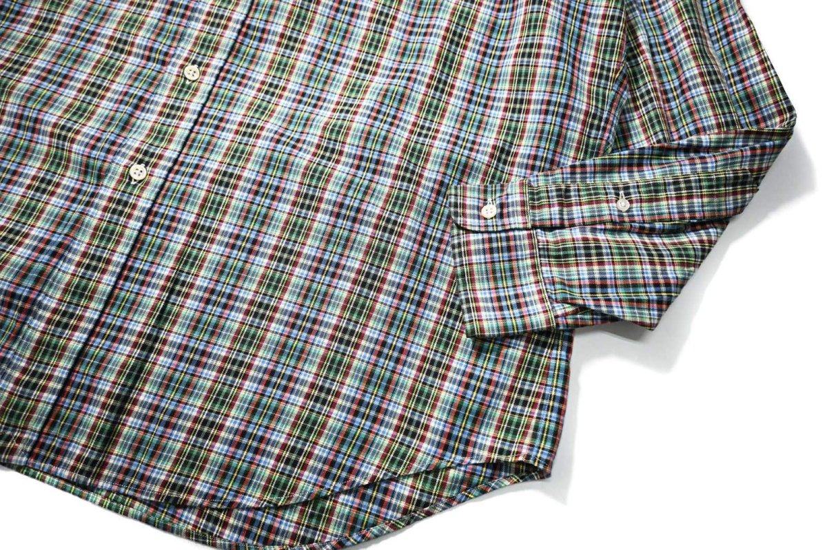 画像3: 90-00s Used Ralph Lauren Plaid B/D Shirt "Classic Fit" (3)