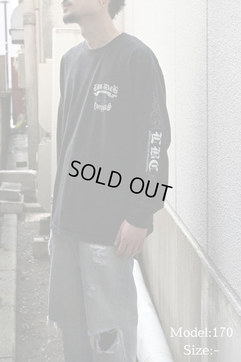 画像7: 90-00s Used Long Beach Choppers L/S Print Tee (7)