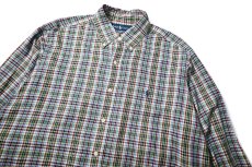 画像2: 90-00s Used Ralph Lauren Plaid B/D Shirt "Classic Fit" (2)