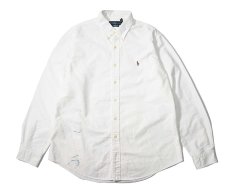 画像1: 90-00s Used Ralph Lauren Oxford B/D Shirt "Custom Fit" (1)