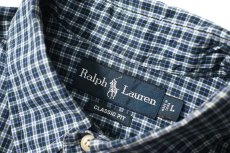 画像4: 90-00s Used Ralph Lauren Plaid B/D Shirt "Classic Fit" (4)