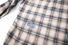 画像6: 90-00s Used Ralph Lauren Plaid B/D Flannel Shirt "Blake" (6)