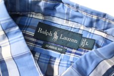 画像4: 90-00s Used Ralph Lauren Plaid B/D Shirt "Classic Fit" (4)