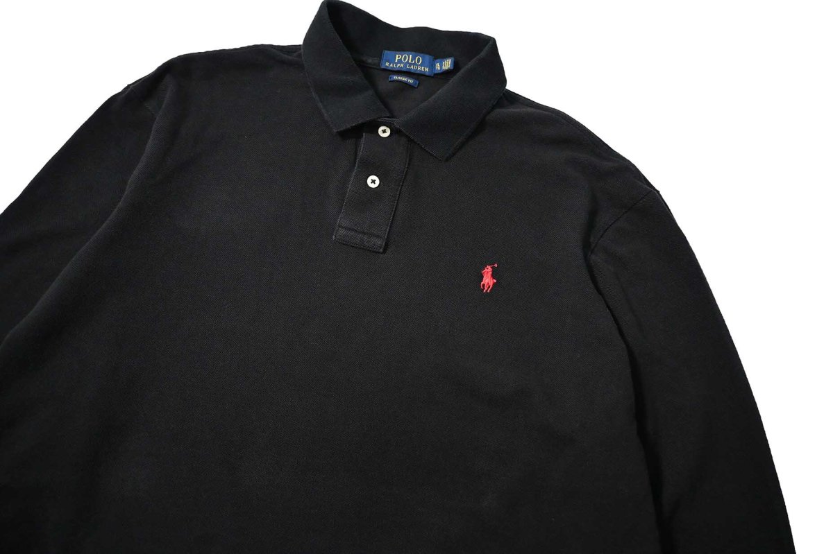 画像2: Used Polo Ralph Lauren Long Sleeve Polo Shirt (2)
