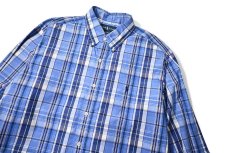 画像2: 90-00s Used Ralph Lauren Plaid B/D Shirt "Classic Fit" (2)