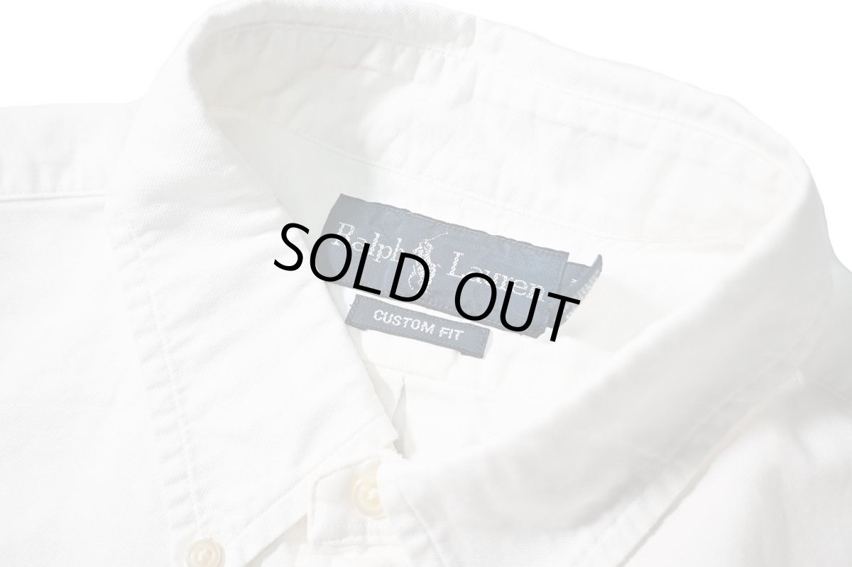 画像5: 90-00s Used Ralph Lauren Oxford B/D Shirt "Custom Fit" (5)
