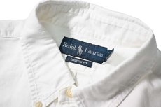 画像5: 90-00s Used Ralph Lauren Oxford B/D Shirt "Custom Fit" (5)