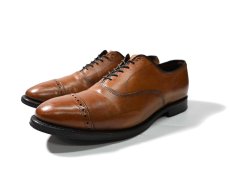 画像1: Used Brooks Brothers Straight Tip Leather Shoes made in USA (1)