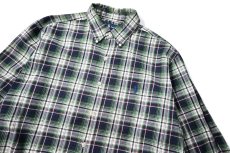 画像2: 90-00s Used Ralph Lauren Plaid B/D Shirt "Classic Fit" (2)