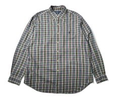 画像1: 90-00s Used Ralph Lauren Plaid B/D Shirt "Classic Fit" (1)
