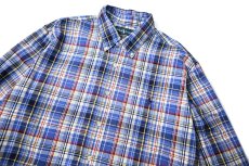 画像2: 90-00s Used Ralph Lauren Plaid B/D Shirt "Custom Fit" (2)