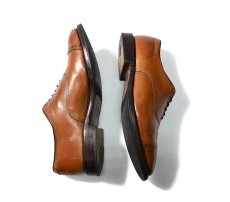 画像4: Used Brooks Brothers Straight Tip Leather Shoes made in USA (4)