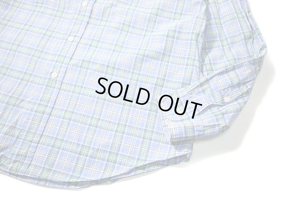 画像3: 90-00s Used Ralph Lauren Plaid B/D Shirt "Custom Fit" (3)