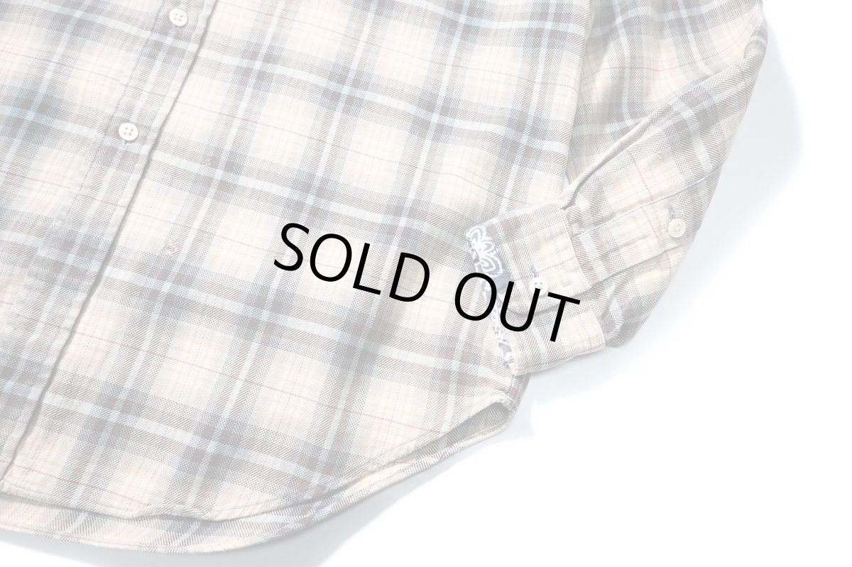 画像3: 90-00s Used Ralph Lauren Plaid B/D Flannel Shirt "Blake" (3)