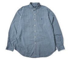 画像1: 90-00s Used Ralph Lauren Plaid B/D Shirt "Classic Fit" (1)