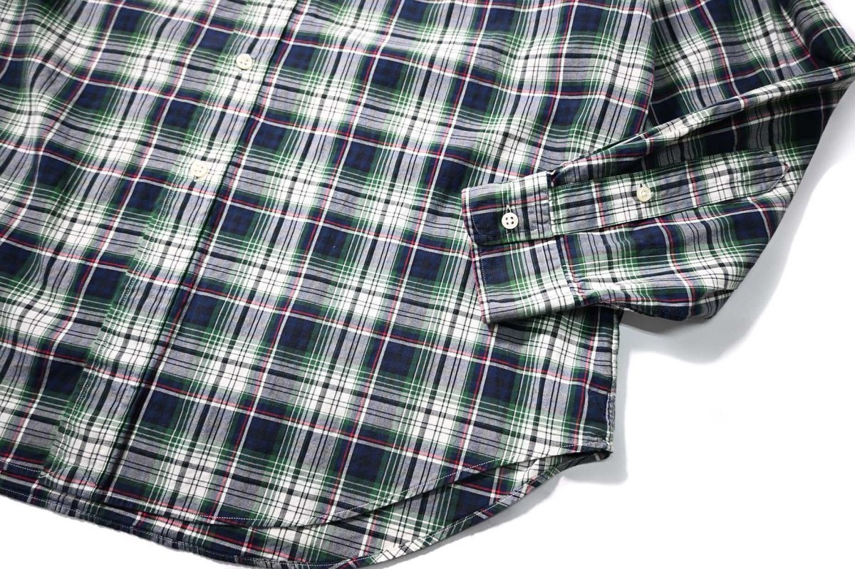 画像3: 90-00s Used Ralph Lauren Plaid B/D Shirt "Classic Fit" (3)